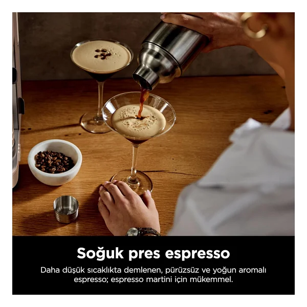 Ninja Luxe Cafe Pro Series Es701uk Yarı Otomatik Espresso Makinesi - Görsel 2