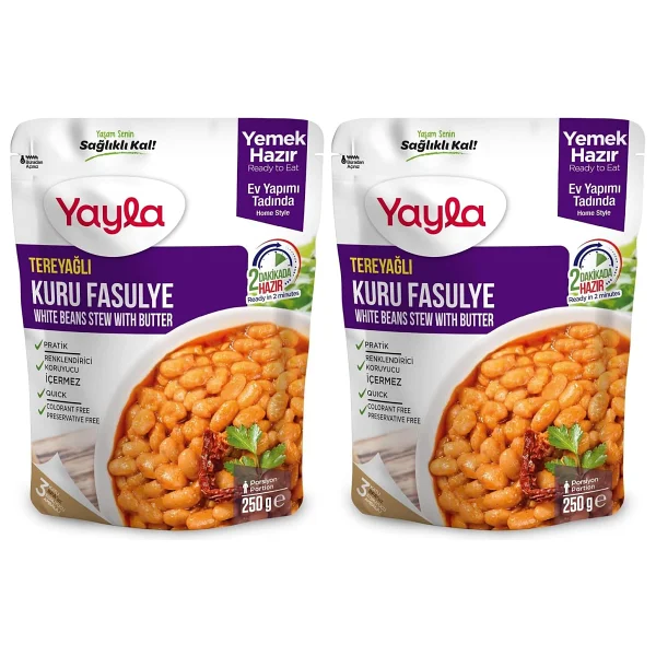 Yayla Tereyağlı Kuru Fasulye 250 Gr - Görsel 5