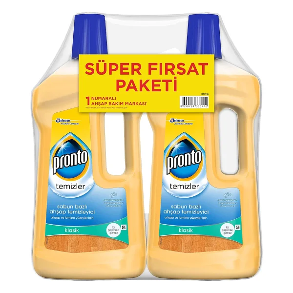 Pronto Sabun Bazlı Ahşap Temizleyici Klasik (1 x 2500 mL) - Görsel 10