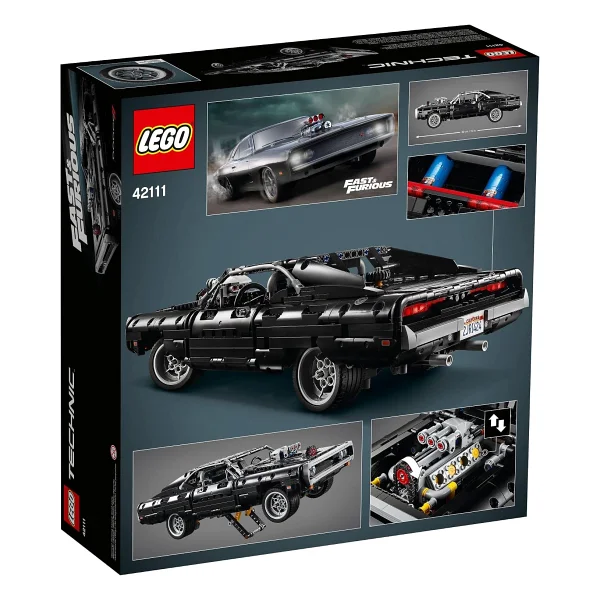 Lego 42111 Technic Dom'un Dodge Charger'ı - Görsel 6