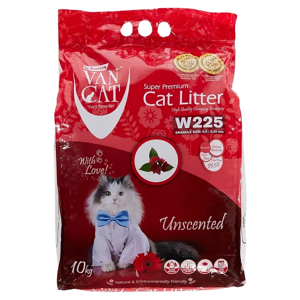 Vancat Aktif Karbonlu 10 Lt İnce Taneli Bentonit Kedi Kumu - Görsel 6