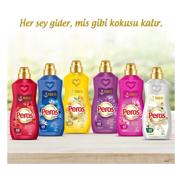 Peros İnci Çiçeği Ve Kaşmir Yumuşatıcı 60 Yıkama 1.44 Lt - Görsel 6