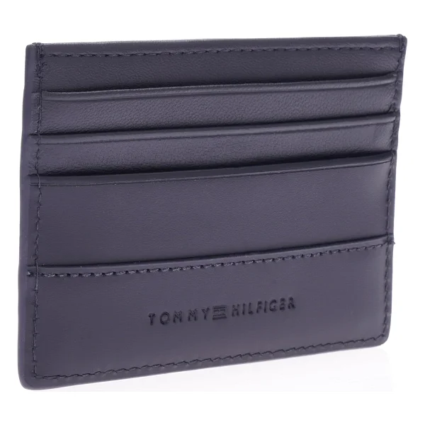 Tommy Hilfiger TH CORP CC HOLDER Erkek Cüzdan, Mavi, Tek Beden - Görsel 2