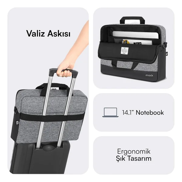 Mack Unicity Eco 15.6" Laptop Sırt Çantası - Görsel 4