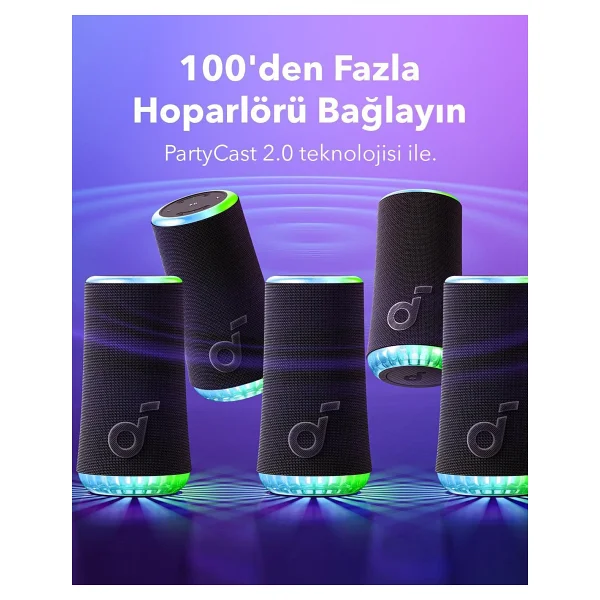 Anker Soundcore Glow Bluetooth Hoparlör - Görsel 5