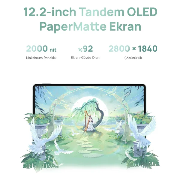 Huawei Matepad Pro 2025 12.2" Papermatte Edition 512 GB Tablet - Görsel 2
