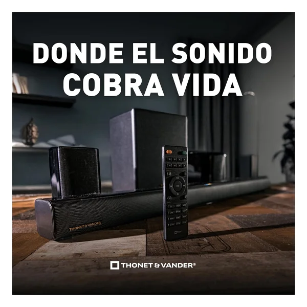 Thonet & Vander Rein 200W 5.1 Kanal 200 W Soundbar - Görsel 6