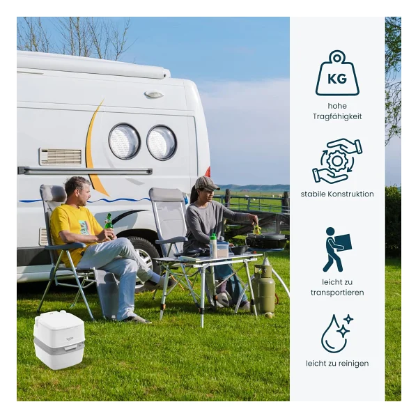 Thetford Porta Potti 165 21 Lt Portatif Kamp Tuvaleti - Görsel 10