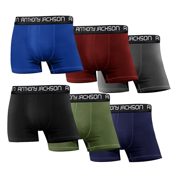 Anthony Jackson Premium Thomas 6'lı Erkek Boxer - Görsel 7
