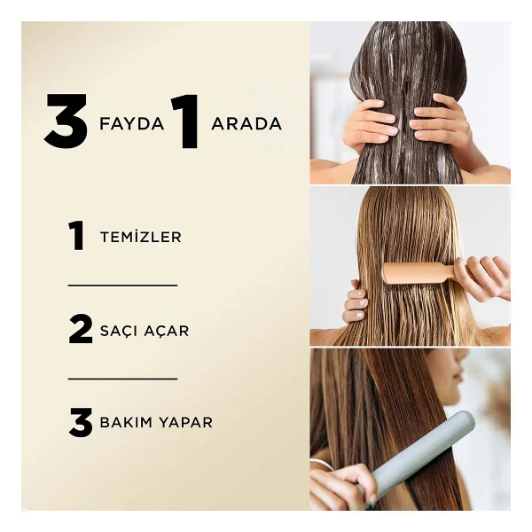 Pantene Temel Bakım Klasik 3'ü 1 Arada 400 Ml Şampuan - Görsel 6