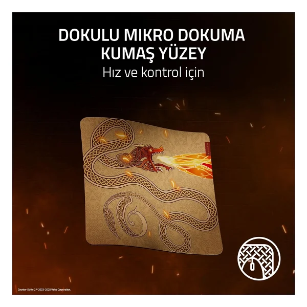 Razer Gigantus V2 L Counter Strike 2 Edition Mouse Pad - Görsel 2