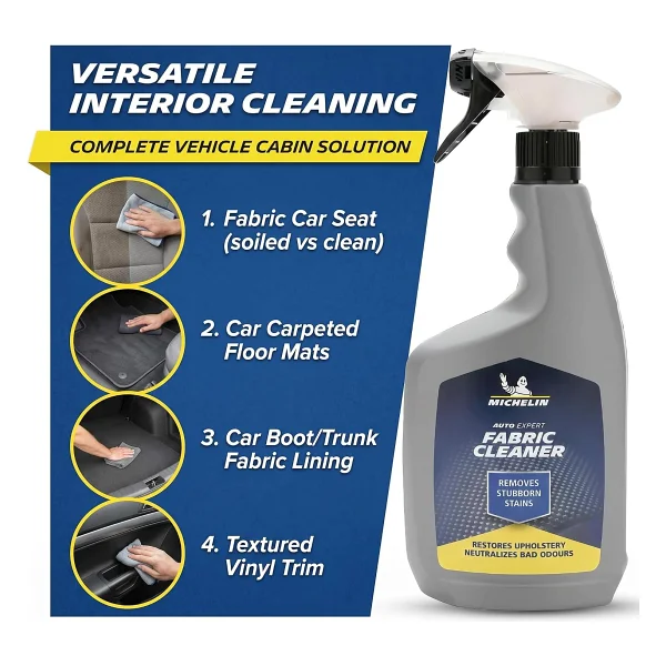 Michelin Mc31425 650 Ml Döşeme Ve Deri Temizleyici Sprey - Görsel 7