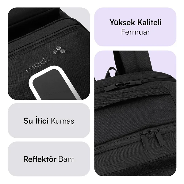 Mack Explor Lite Mce-1206 16" Laptop Sırt Çantası - Görsel 5