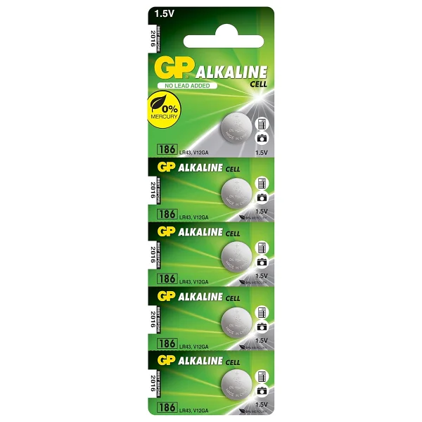 Gp 189 Lr54 5'li Alkalin Düğme Pil - Görsel 2