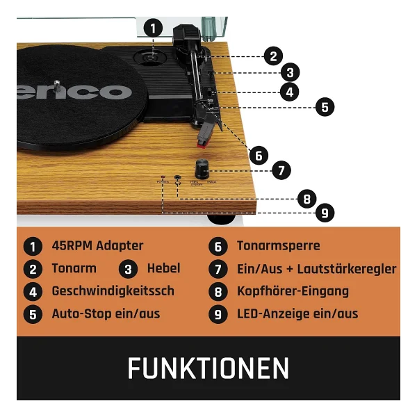 Lenco Ls-10 Kahverengi Pikap - Görsel 2
