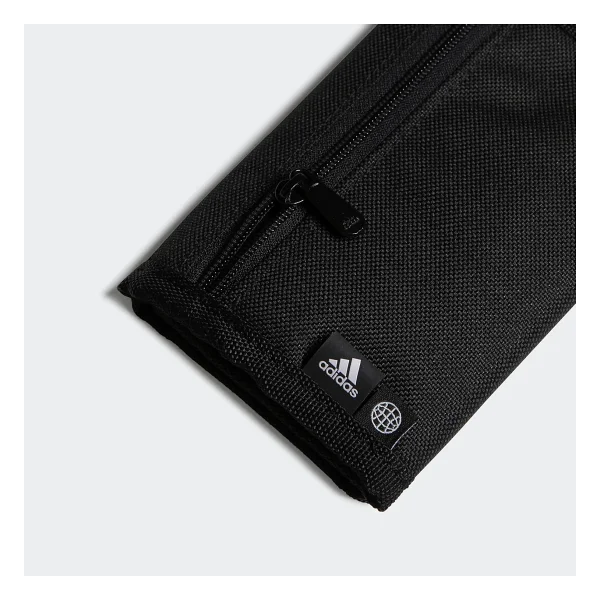 adidas Unisex Yetişkin Linear Wallet Cüzdan, Black/White - Görsel 3