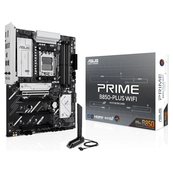 Asus Prime B850M-A Wi-Fi AMD AM5 DDR5 Micro ATX Anakart - Görsel 8