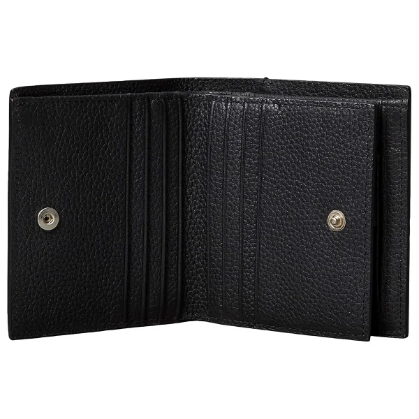 Calvin Klein Foıl Emboss Slim Trıfold W Card Cüzdan Erkek Black Tek Beden - Görsel 5
