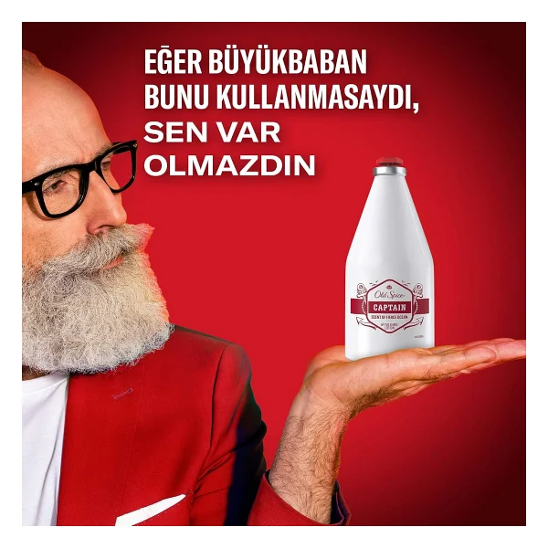 Old Spice Captain After Shave 100 Ml Tıraş Losyonu - Görsel 9