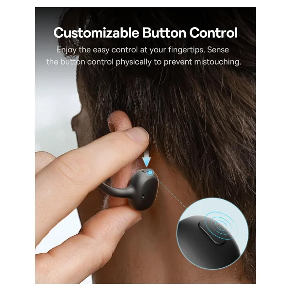 Baseus Bowie Mc1 TWS Siyah Open Ear Bluetooth Kulaklık - Görsel 4