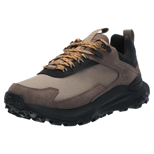 Timberland Erkek Motion Access Düşük Bağcıklı Sneaker, Açık Boz Kahverengi Örgü W Beyaz, 10.5 - Görsel 10