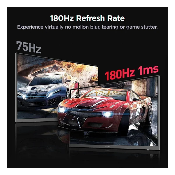 Koorui G2421V 23.8" 1 ms 2K IPS 180 Hz Oyuncu Monitörü - Görsel 8