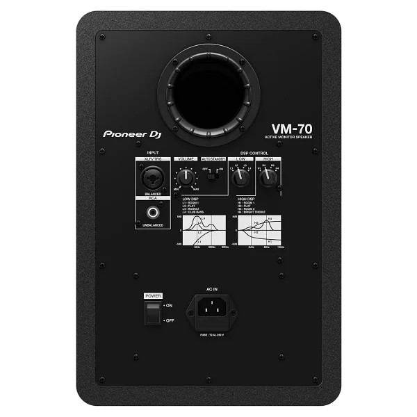 Pioneer Dj Vm-70 7 İnç Aktif Hoparlör - Görsel 4