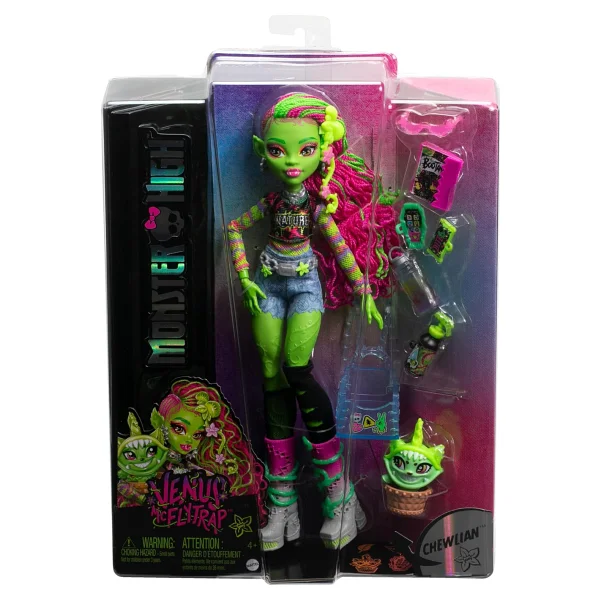 Monster High Acayip Havalı Arkadaşlar Venus Mcflytrap Hrp81 - Görsel 8