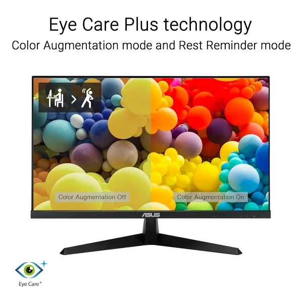 Asus VY249HGR 23.8'' 1MS 120Hz VGA/HDMI VESA IPS LED Gaming Monitor - Görsel 7