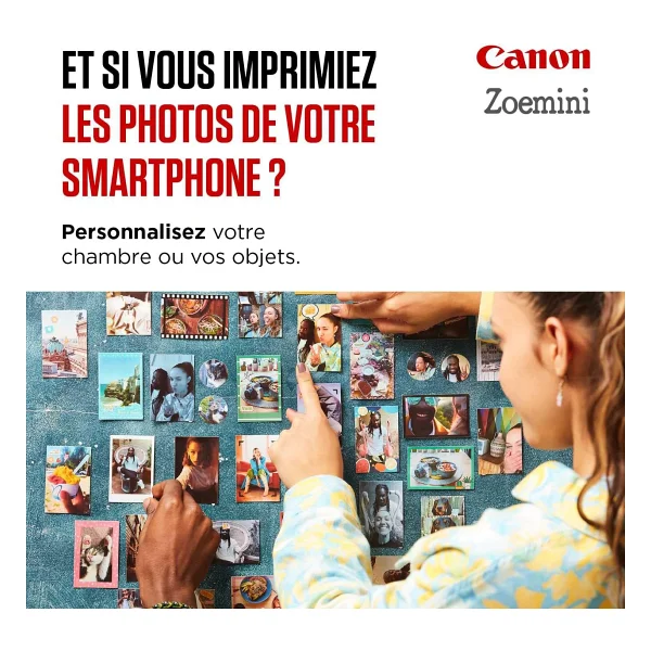 Canon Zoemini 2 Pembe Fotoğraf Yazıcısı - Görsel 7