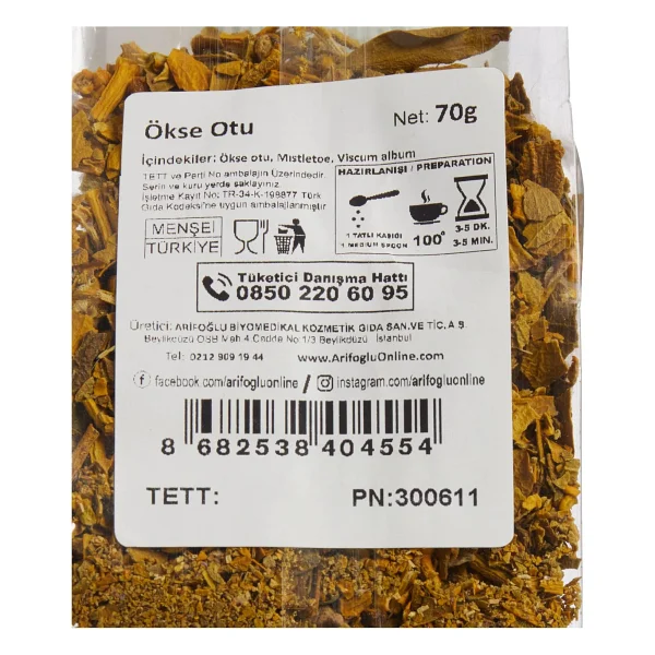 Arifoğlu Ökse Otu 70 gr - Görsel 4