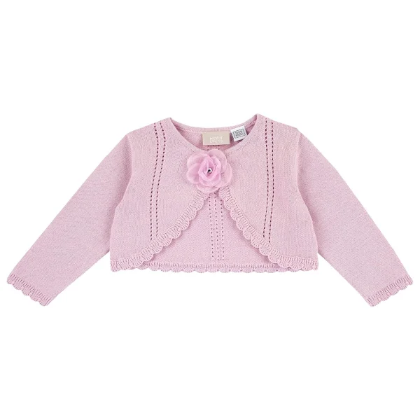 Chicco Kız Bebek Kazak 09069734000000, Nar Çiçeği, 15 Ay - Görsel 3