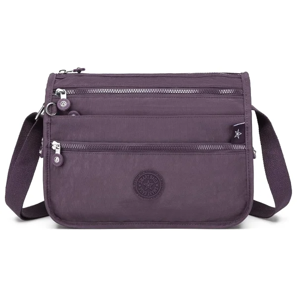 Smart Bags Krinkıl Kumaş Postacı Çantası 1128 (A.Gri) - Görsel 9
