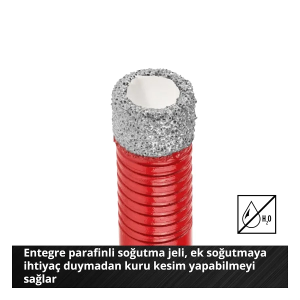 Einhell XS-CASE 49500404 4 Parça Elmas Fayans Matkap Ucu Seti - Görsel 6