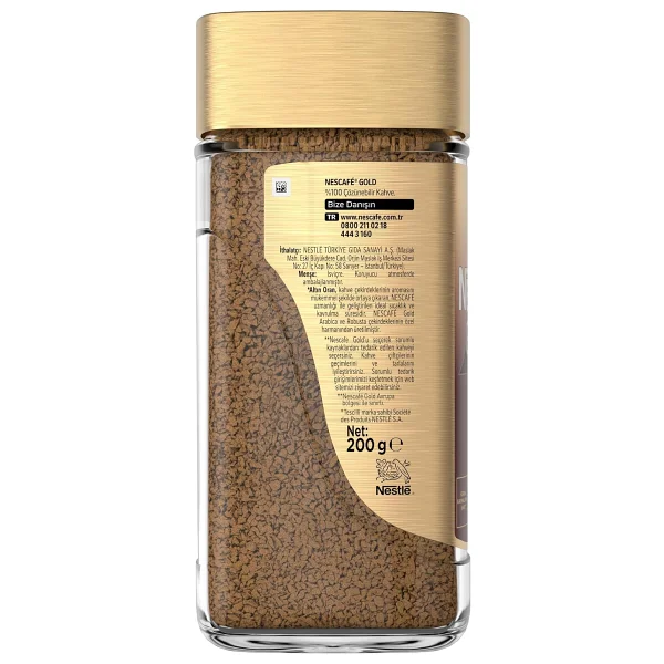 Nescafe Gold Granül Kahve 200 gr Kavanoz - Görsel 2
