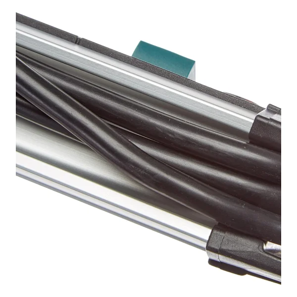 Brennenstuhl AN4 Premium Alu-Line grup priz ile şalter 1,8 m H05VV-F 3 G1,5, Gri, 1391001066 - Görsel 4