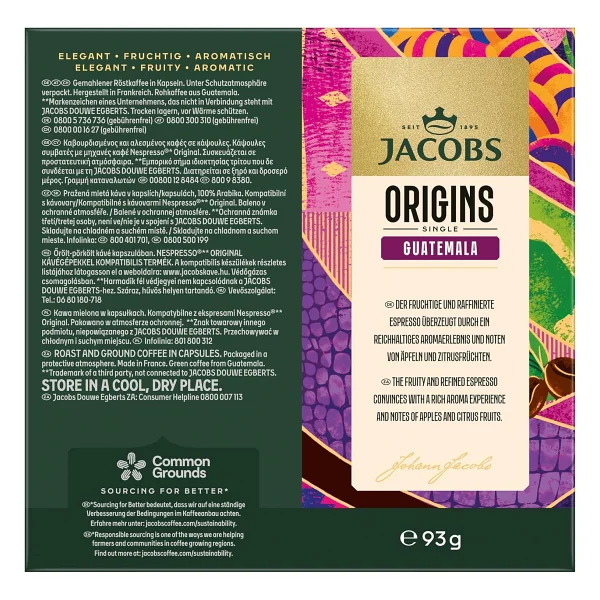 Jacobs Origins Guatemala Kapsül Kahve 18'li - Görsel 4