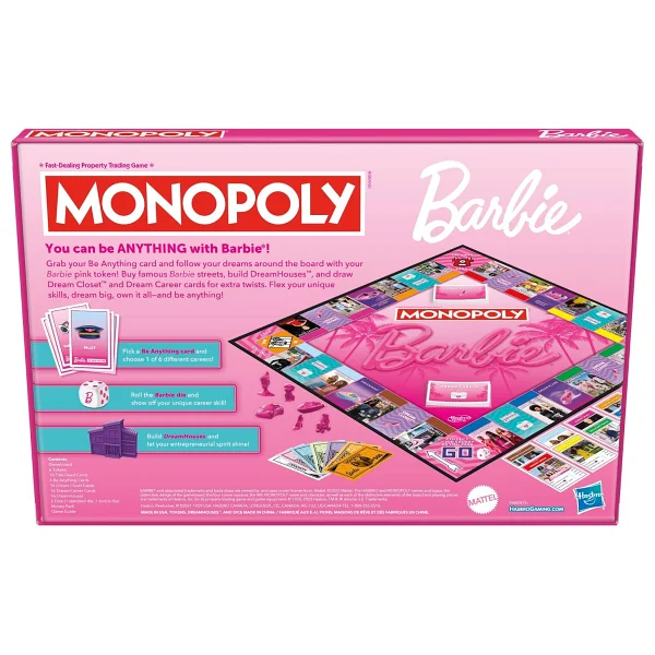 Monopoly Barbie G0038 - Görsel 6