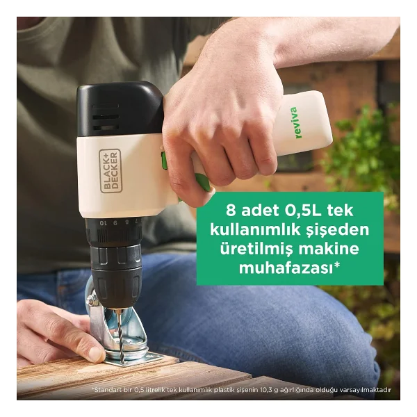 Black+Decker Revdd12a80 Reviva 12 V Matkap - Görsel 7