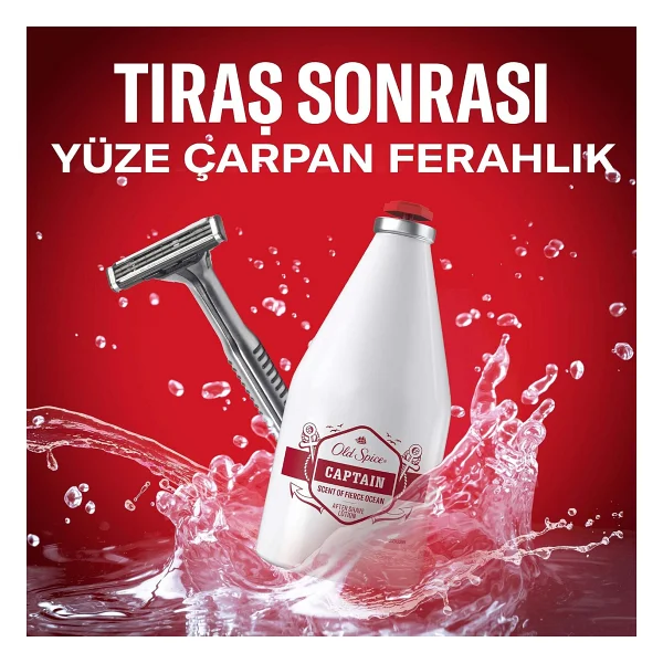 Old Spice Captain After Shave 100 Ml Tıraş Losyonu - Görsel 4