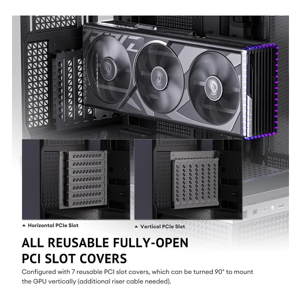 Antec C7 ARGB Fanlı E-ATX Oyuncu Kasası - Görsel 9