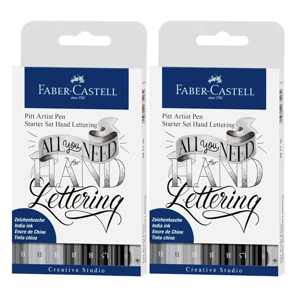 Faber-Castell Pitt Artist Starter Set 8'li Kaligrafi Seti - Görsel 6