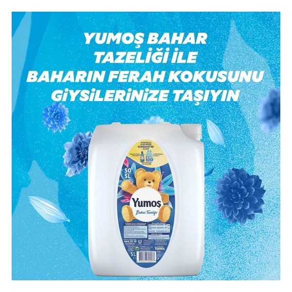 Yumoş Bahar Tazeliği Yumuşatıcı 50 Yıkama 5 Lt - Görsel 4