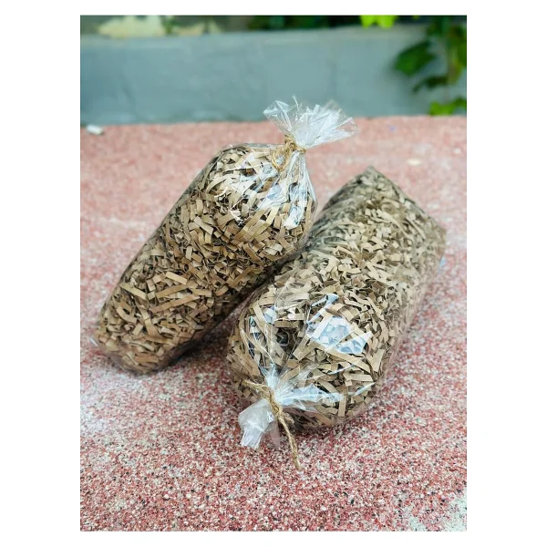 Kahverengi Kraft 1 Kg Kırpık Kağıt, Z Zigzag, Süs Hediye Kutu Dolgu Kağıt Kırpık Kutu Içi Süsleme - Görsel 7