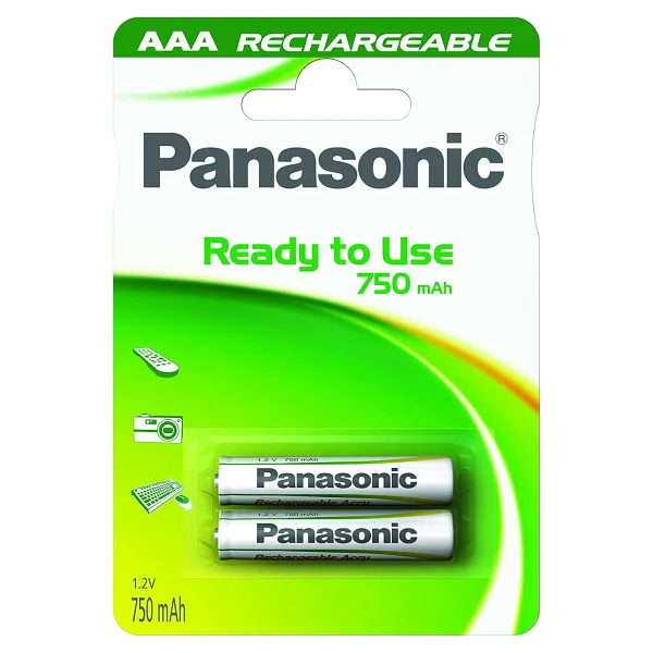 Panasonic 1900 mAh 2'li Şarj Edilebilir AA Kalem Pil - Görsel 3