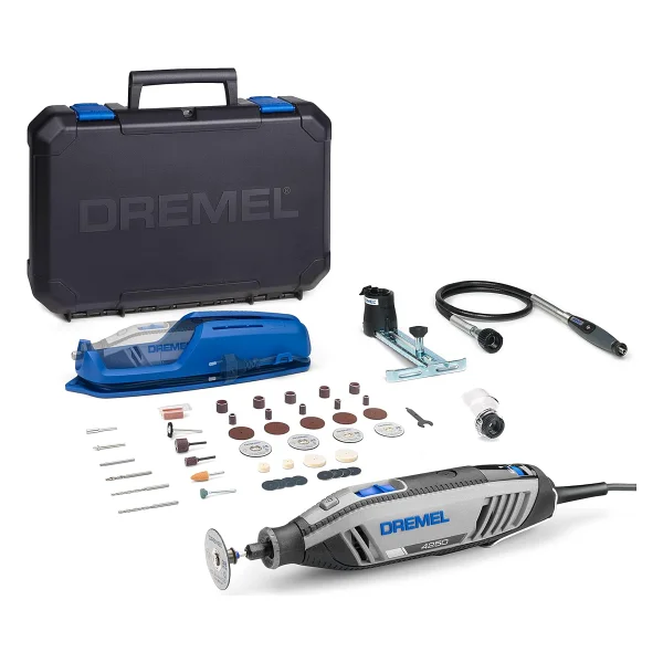 Dremel F0134250jk 4250-6 128 Aksesuarlı 175 W Gravür Taşlama El Motoru - Görsel 6