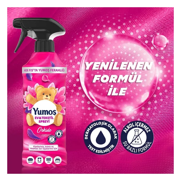 Yumoş Yıkaması Zor Eşyalar İçin Sprey 450 Ml - Görsel 4