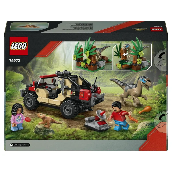 Lego 76972 Jurassic World Raptor Arazi Kaçışı - Görsel 5