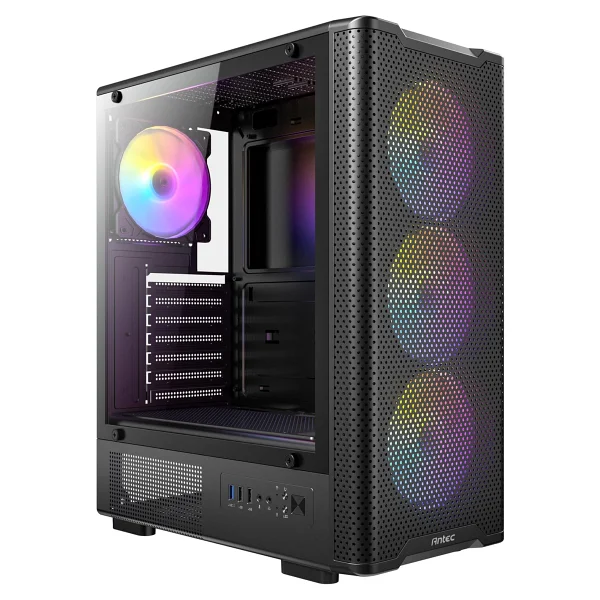 ANTEC VX310 ARGB 750W 80+ BRONZE 4xARGB Fan ATX Siyah Mid Tower Gaming (Oyuncu) Kasası - Görsel 6