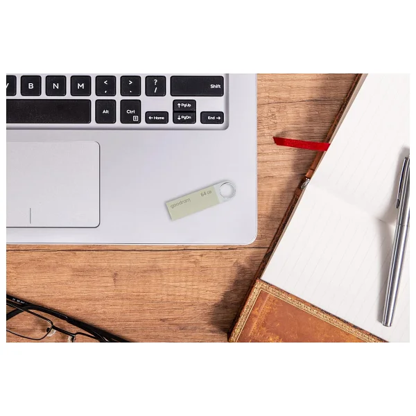 Goodram Uun2-0640s0r11 64gb Uun2 Sılver USB 2.0 Bellek - Görsel 3